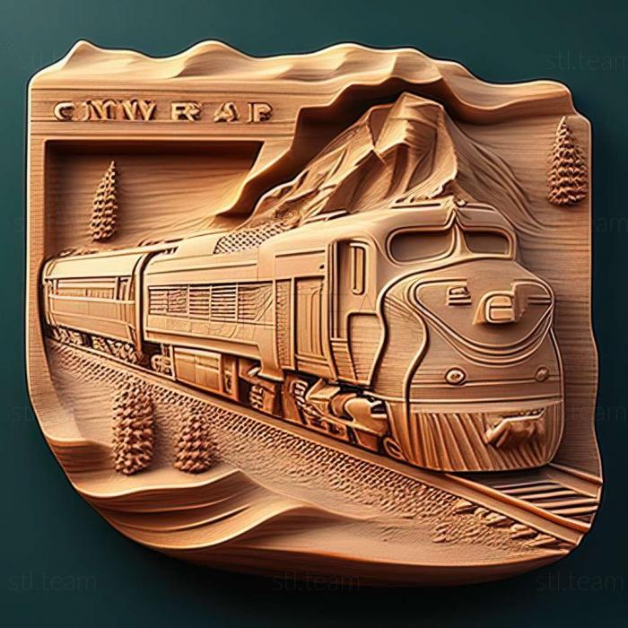 3D model Trainz Railroad Simulator 2006 game (STL)